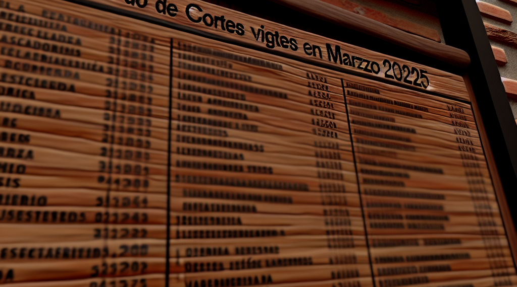 Lista SIAPA de cortes activos en marzo 2025