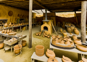 Los Pinos, cerámica mexicana y deficiencia profesional