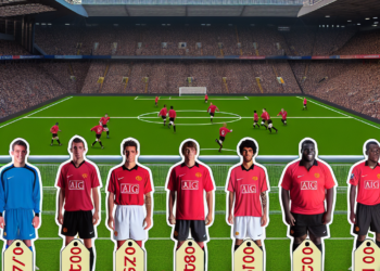 el Manchester United sitúa 10 jugadores en la rampa de salida