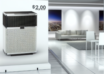 Mariana Rodríguez promueve purificador de aire de 25 mil pesos en plena crisis ambiental (Video)