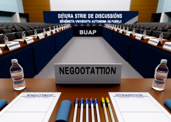 Mesas de diálogo para resolver paro en la BUAP inician este jueves