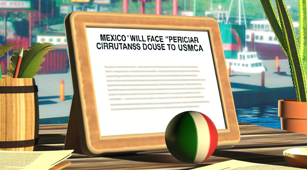 México tendrá una "situación especial" por el T-MEC ante los aranceles del 2 de abril