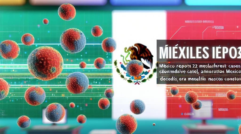 México confirma 22 casos de sarampión tras brote en Texas