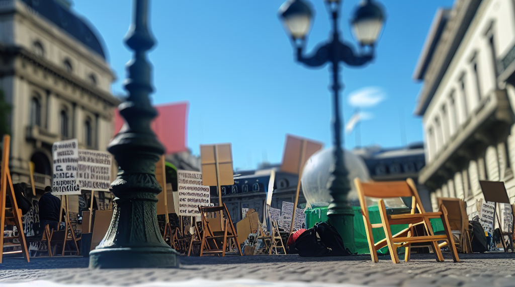 La Jornada - Gobierno de Milei reprime manifestación de jubilados en Buenos Aires