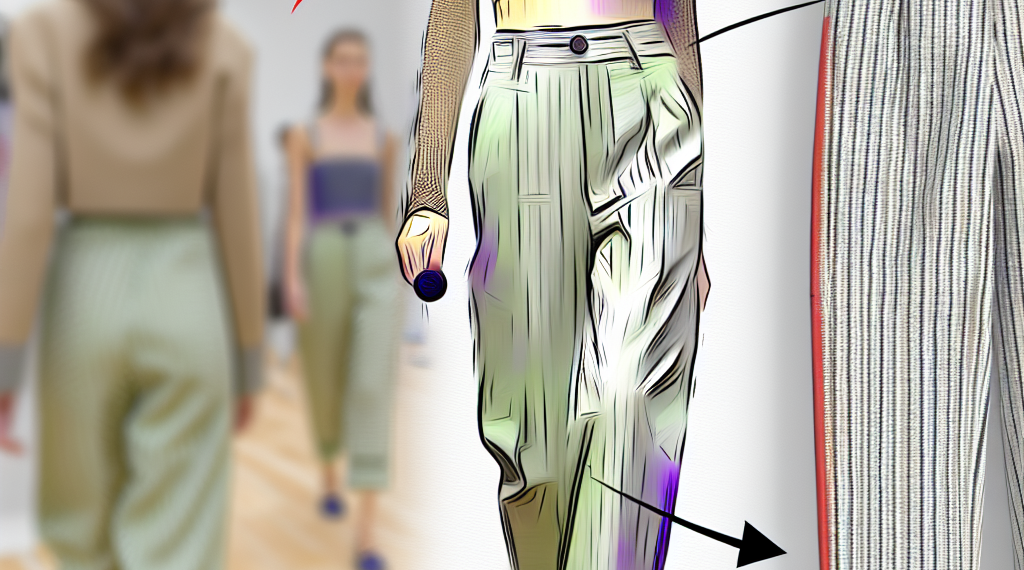 Pantalones estampados de serpiente para Primavera-Verano 2025
