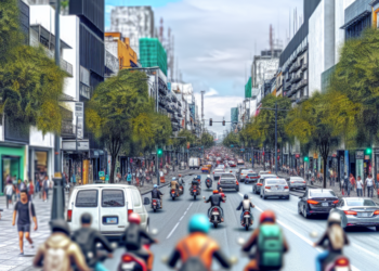 Motocicletas registradas en circulación en la Ciudad de México
