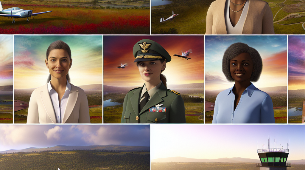 Mujeres en la aviación