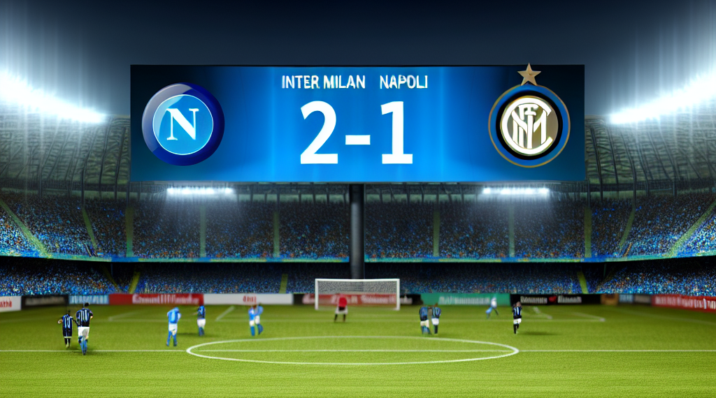 Napoli mantiene la presión sobre el líder de la Serie A, el Inter, y vence 2-1 a la Fiorentina
