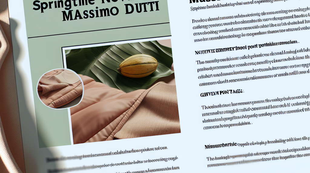 Las compras de primavera de Massimo Dutti
