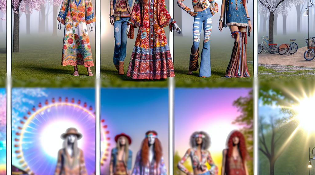 8 looks boho chic para llevar a un festival de música en primavera 2025
