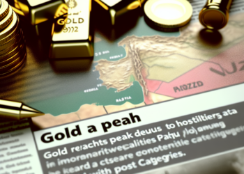 El oro registra nuevo récord ante ataques de Israel contra Gaza