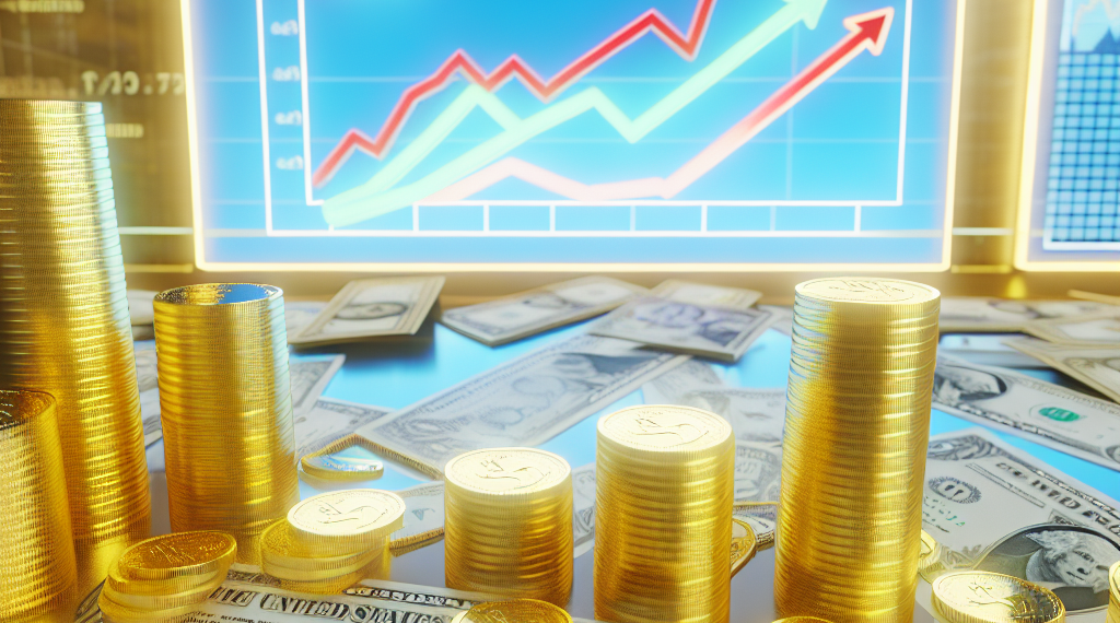 Oro sube por debilidad del dólar y aranceles