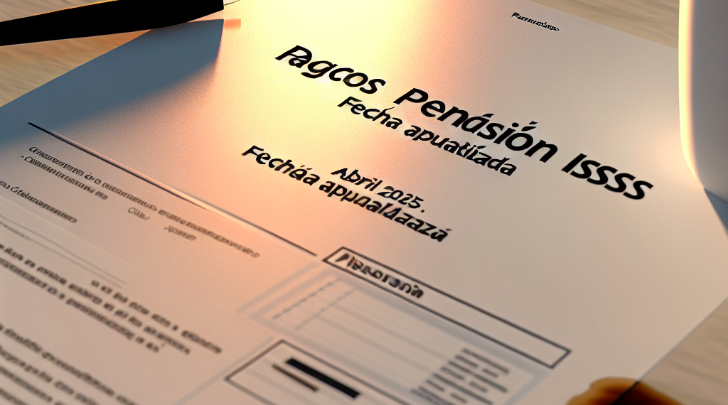 Pensión ISSSTE abril 2025: cuál es la nueva fecha de pago