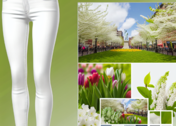 Pantalones vaqueros blancos que hacen efecto tipazo para primavera