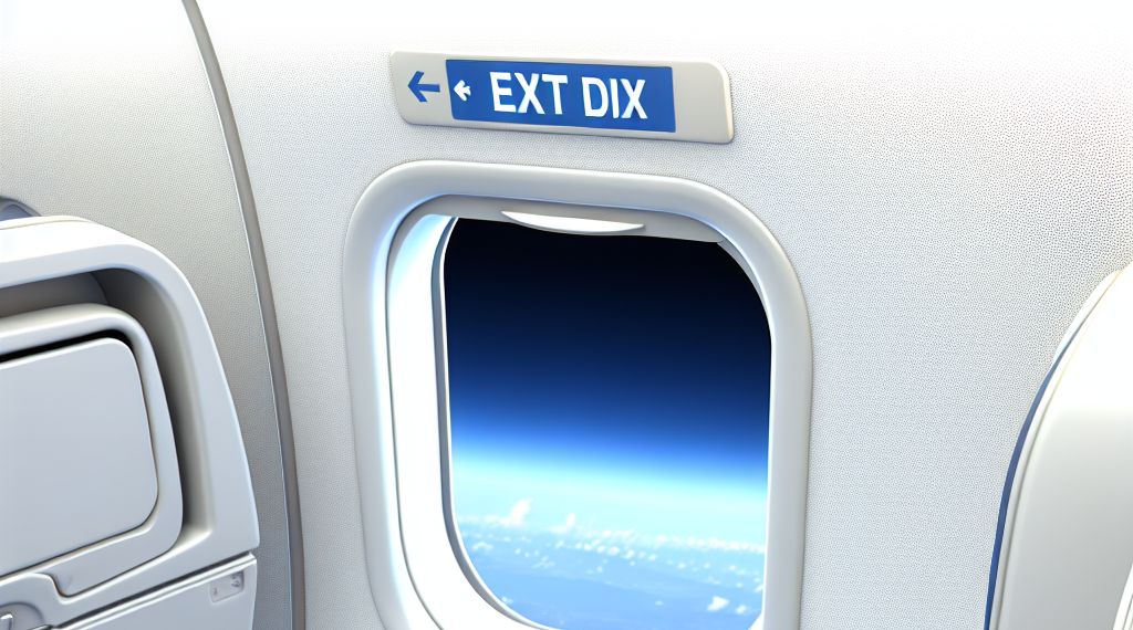 Pasajero intentó abrir puerta de avión durante vuelo 🎦 - El Tiempo de México