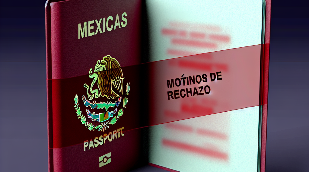 Pasaporte mexicano 2025: Razones por las que pueden rechazar tu trámite