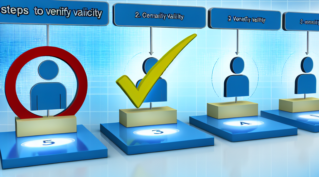 Pasos para verificar su vigencia