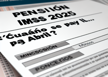 Pensión IMSS 2025: ¿cuándo depositan el pago de abril?