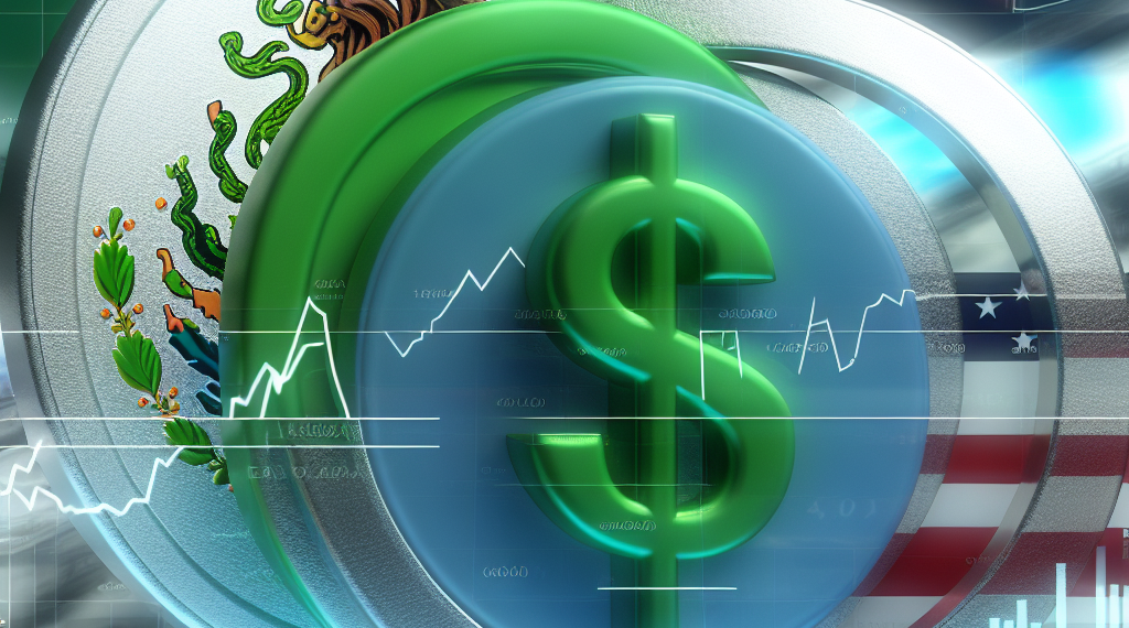 Peso mexicano retrocede ante el dólar por perspectivas de la Fed
