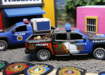 Quedan bajo proceso penal policías de Chiapas detenidos en Tabasco por abigeato