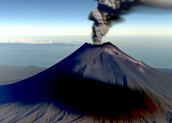 El volcán Popocatépetl lanza fumarola de 5 km