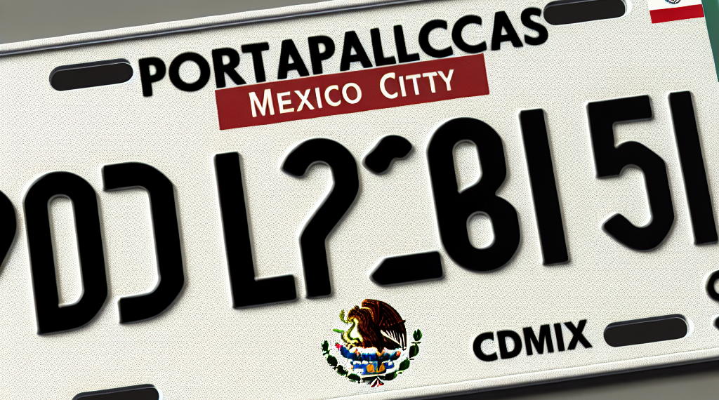 Portaplacas en CDMX 2025: ¿Cuáles son permitidos y en qué casos amerita multa?
