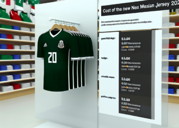Esto es lo que cuesta el nuevo jersey de la Selección Mexicana para la Copa Oro 2025