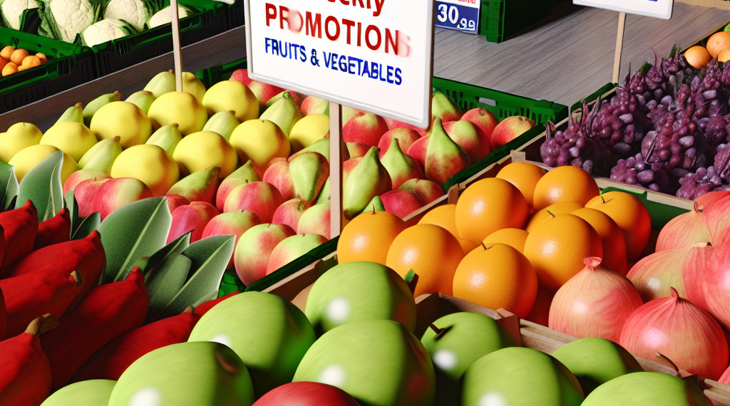 Ofertas en frutas y verduras para aprovechar la quincena