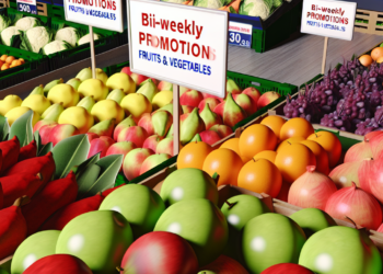 Ofertas en frutas y verduras para aprovechar la quincena
