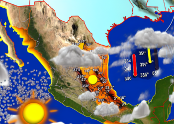 Clima para el 23 de marzo de 2025 en México