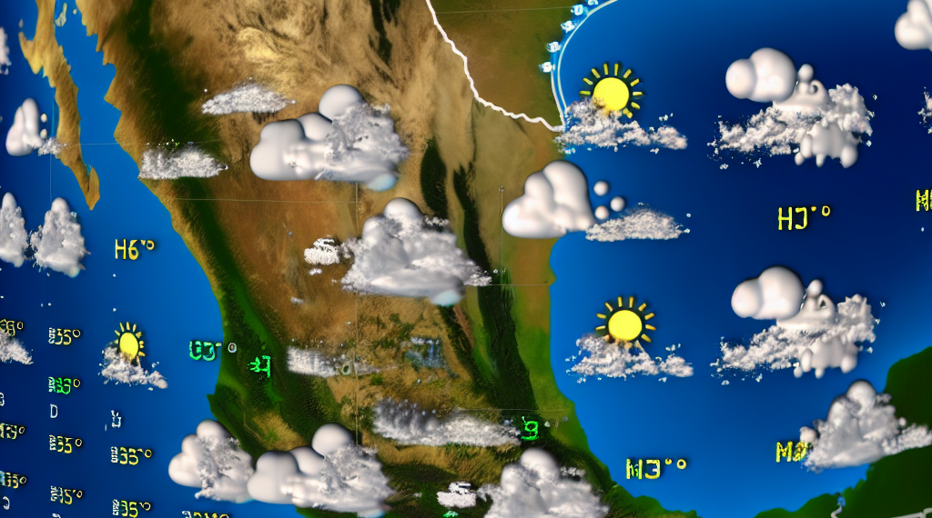 Clima para el domingo 9 de marzo en México