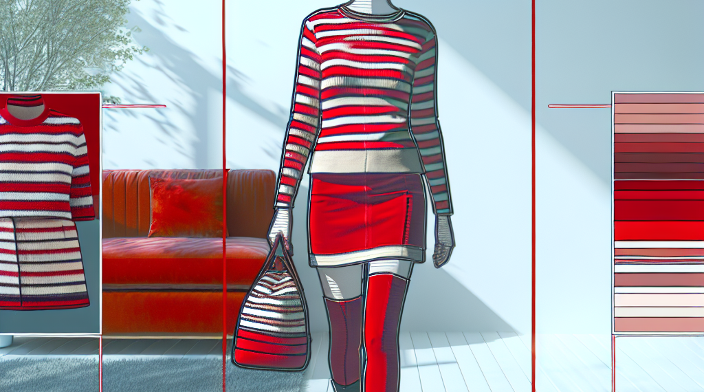 La camisa de rayas rojas es la tendencia favorita para primavera