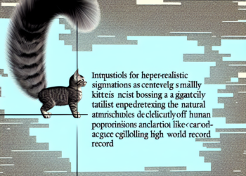 Rompió récord: él es el gatito con la cola más larga del mundo - El Tiempo de México