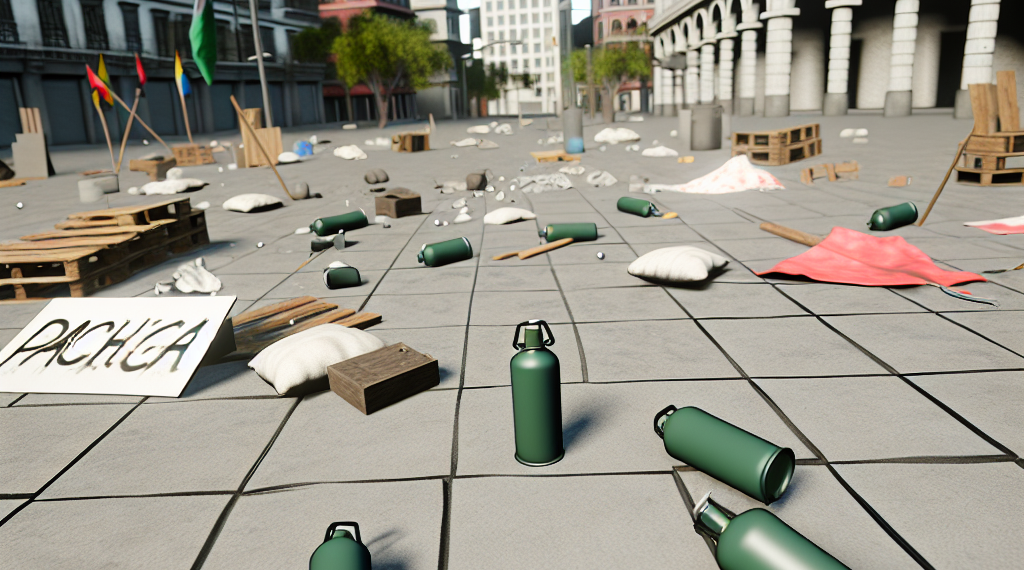 Golpes, gases y detenciones arbitrarias en protestas de 8M en Pachuca