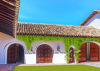 Resurge video que exhibe ostentosa residencia de Silvano Aureoles, con búnker, helipuerto y piscina