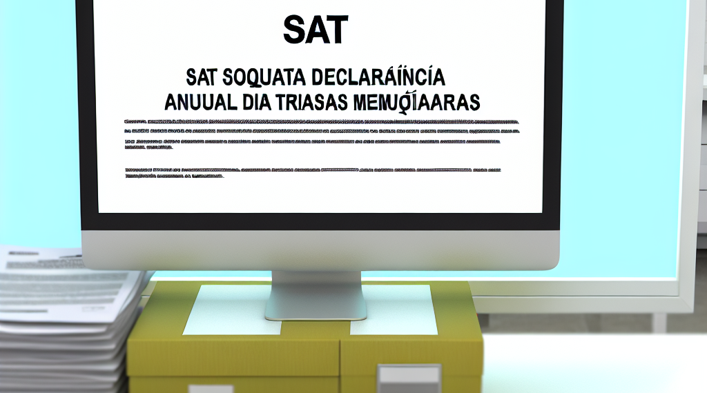 SAT llama a presentar declaración anual, tras mejoras en sus formularios
