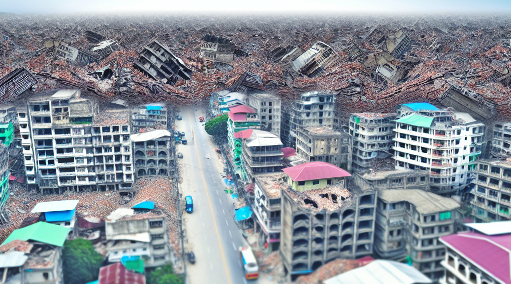 El 70 % de Sagaing "está destruido" por el terremoto – DW – 30/03/2025