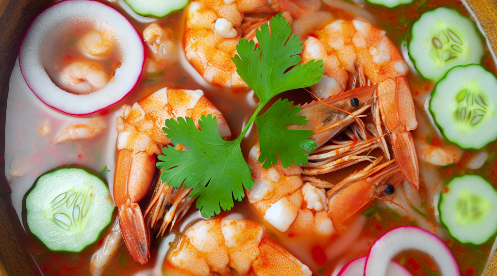 Receta de aguachile de camarón