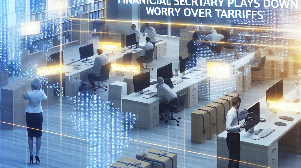 Secretario de Finanzas de EU descarta preocupación por "un poco de volatilidad" ante aranceles