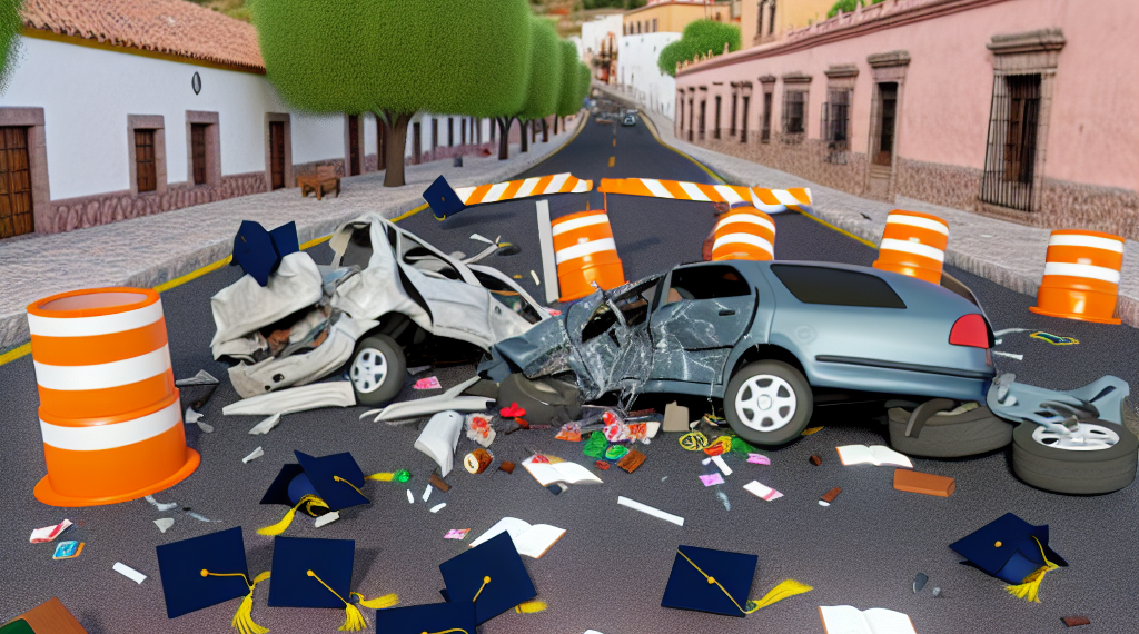Seis estudiantes de la Universidad de Guanajuato fallecieron en accidente automovilístico
