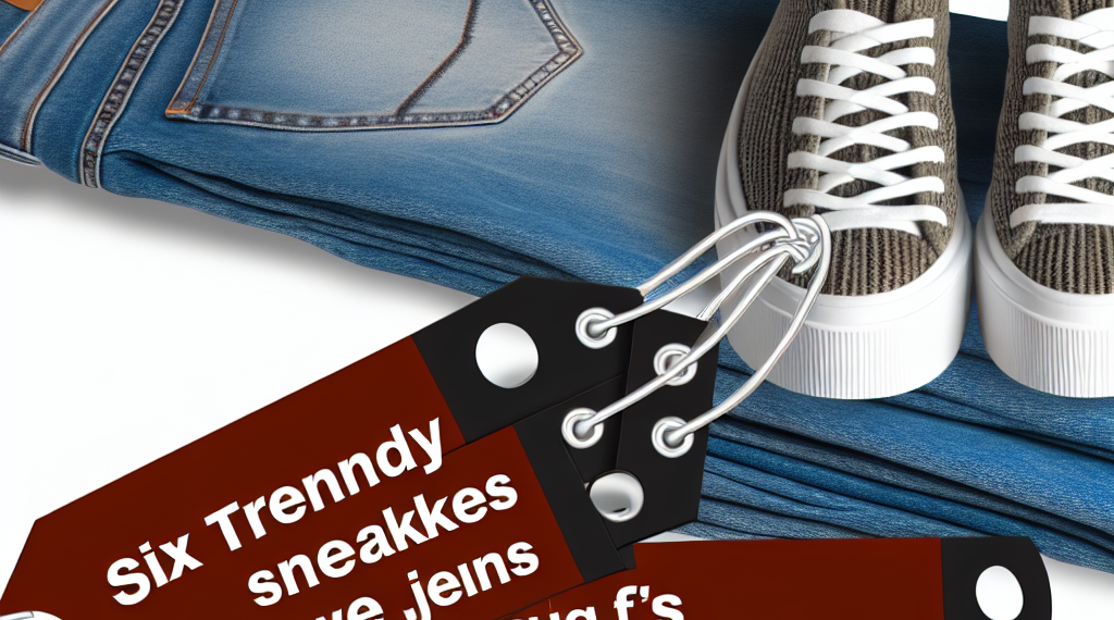 6 tenis que están de moda y son perfectos para llevar con jeans acampanados en Primavera-Verano 2025