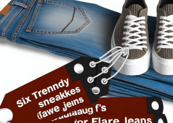 6 tenis que están de moda y son perfectos para llevar con jeans acampanados en Primavera-Verano 2025