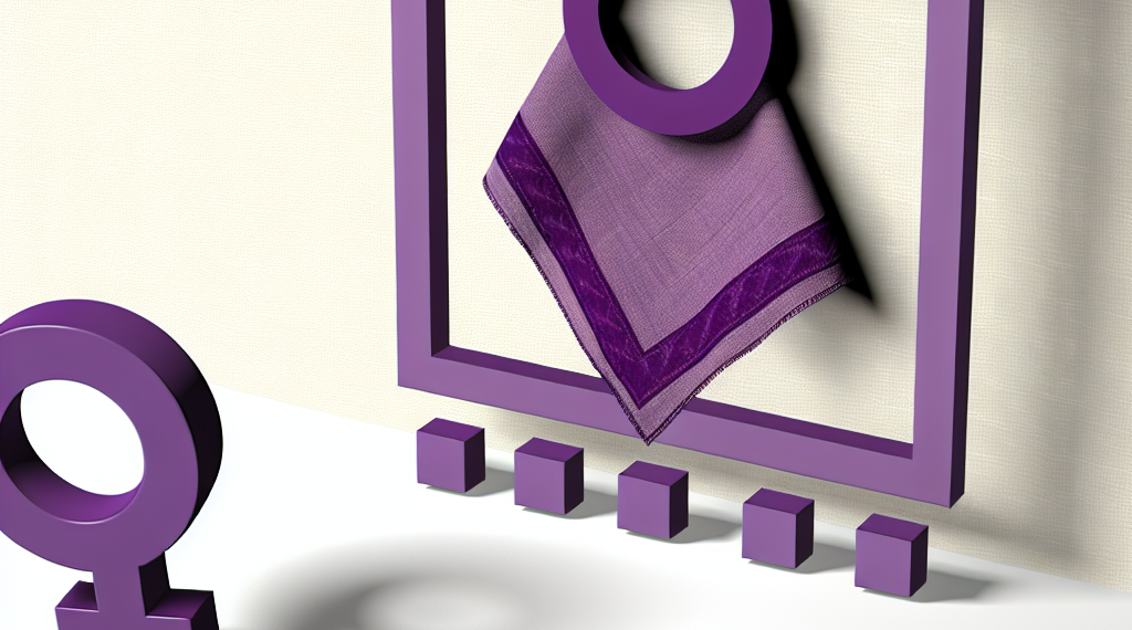Significado del pañuelo morado o violeta en las marchas del 8 de marzo