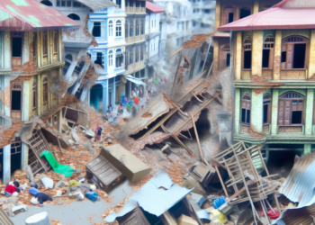 Terremoto en Myanmar deja hasta el momento a 1,644 muertos