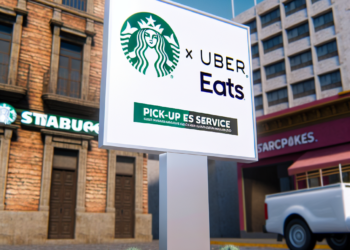 Starbucks y Uber Eats lanzan servicio de pick-up en México