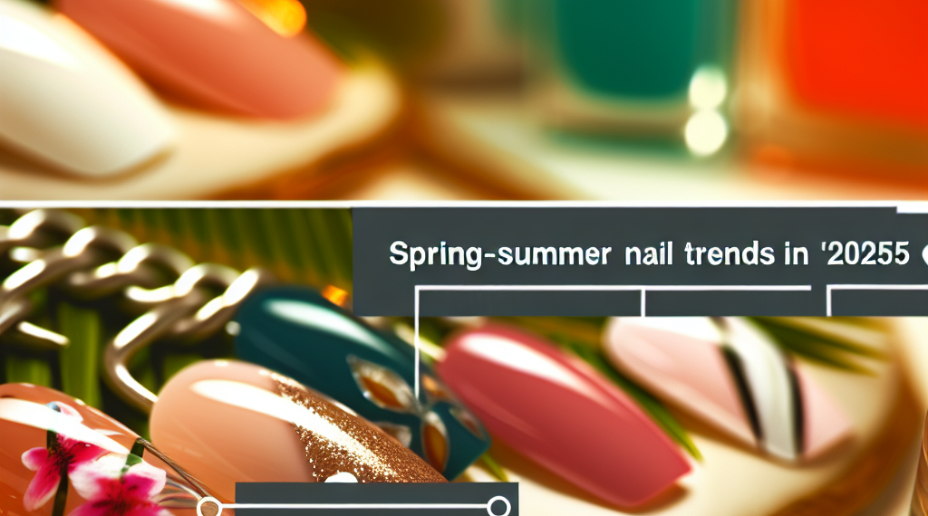 Uñas en tendencia Primavera-Verano 2025