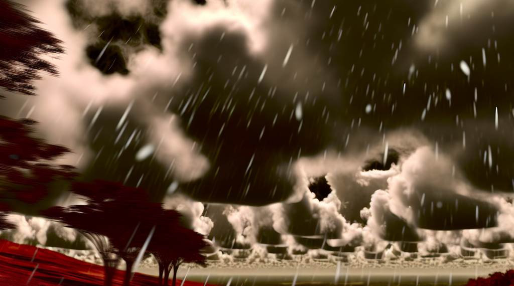 Granizo, chubascos, viento y altas temperaturas