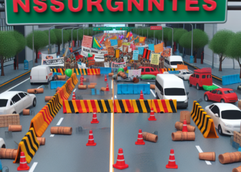 Empleados del INAI bloquean Insurgentes; demandan indemnización y respeto a sus derechos laborales