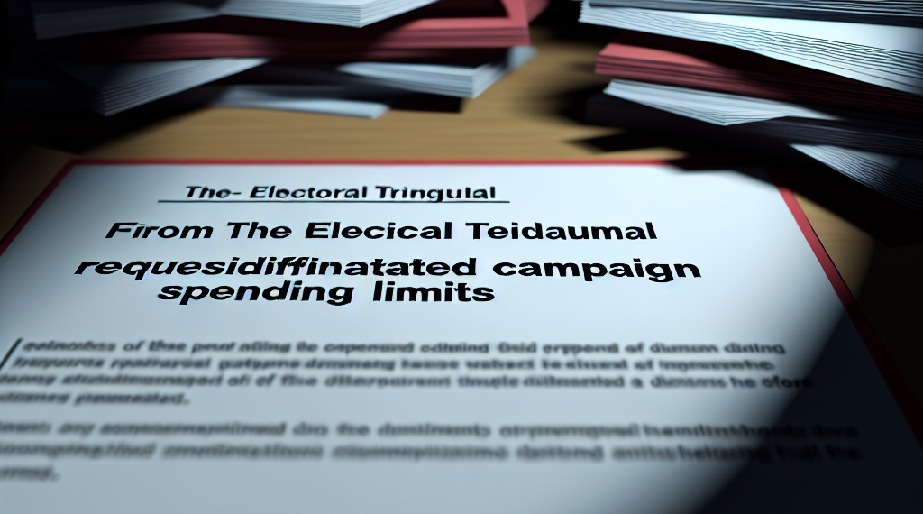 Tribunal Electoral pide “montos diferenciados” de topes de campaña para la elección judicial