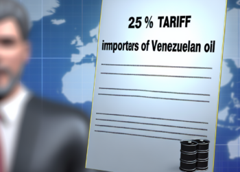 Trump anuncia que el 2 de abril impone arancel de 25% a países que compren petróleo venezolano